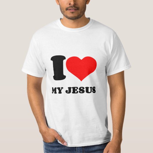 IK HEART MIJN JESUS T-SHIRT (Voorkant)