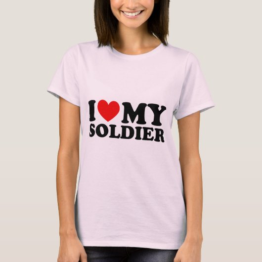 Ik "Heart" mijn olier T-shirt (Voorkant)