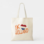Ik Heartflag Holland of btcnt Tote Bag (Achterkant)