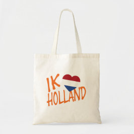 Ik Heartflag Holland of btcnt Tote Bag