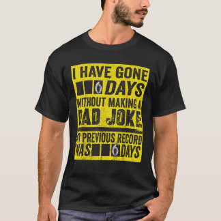 Ik heb 0 dagen gegeten zonder een pap te maken. t-shirt