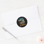 Ik heb 100 dagen gespoeld met de kindertuin ronde sticker (Envelop)