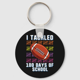 Ik heb 100 dagen gezeten van schooljongens Kinder Sleutelhanger