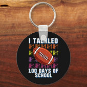 Ik heb 100 dagen gezeten van schooljongens Kinder  Sleutelhanger (Voorkant)