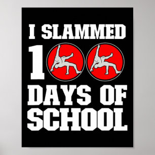 Ik heb 100 dagen gezworen op school die 100e dag B Poster
