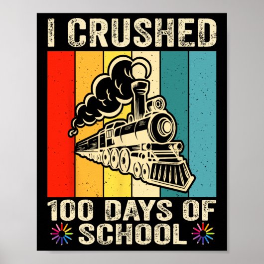 Ik heb 100 dagen Kinder school verpest Poster (Voorkant)