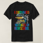 Ik heb 100 dagen overleven van de high school Mons T-shirt (Design voorkant)