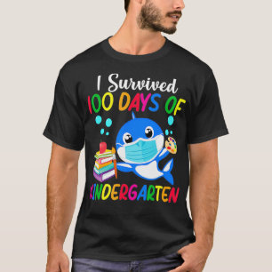 Ik heb 100 dagen overleven van de Kindergarten van T-shirt