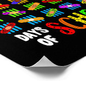 Ik heb 100 dagen overleven van schoolleraar Kinder Poster (Hoek)