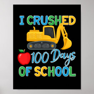 Ik heb 100 dagen school 100e pre-k constructie ver poster