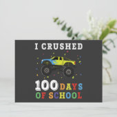 Ik heb 100 dagen school afgemaakt kaart (Staand voorkant)