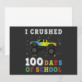 Ik heb 100 dagen school afgemaakt kaart (Voorkant / Achterkant)