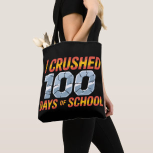Ik heb 100 dagen school afgemaakt tote bag