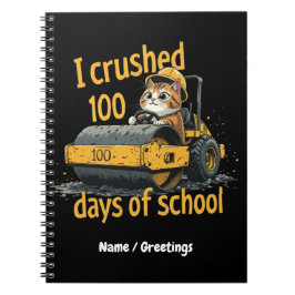 Ik heb 100 dagen school gefeest Feest de 100ste da Notitieboek