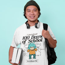 Ik heb 100 dagen school overleefd, alles is goed