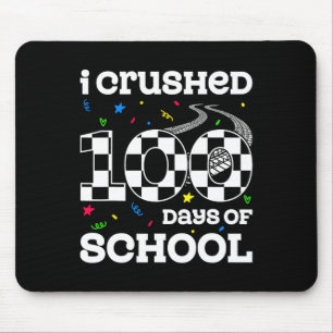 Ik Heb 100 Dagen School Race Auto Racing Jongens G Muismat