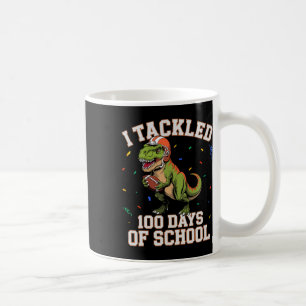 Ik heb 100 dagen schooldino T-rex Football K aange Koffiemok