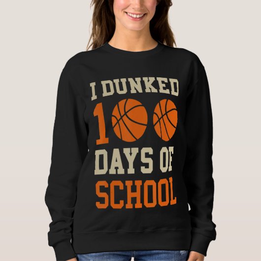 Ik heb 100 dagen van de Basketball Player Coac van Trui (Voorkant)