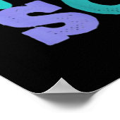 Ik heb 100 dagen van de school doorgemaakt poster (Hoek)