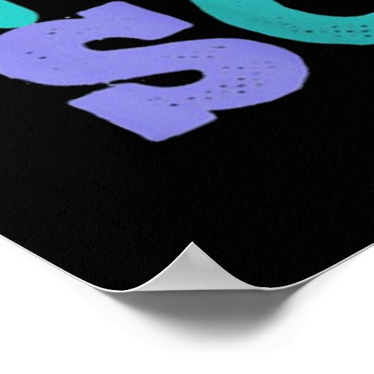 Ik heb 100 dagen van de school doorgemaakt poster (Hoek)