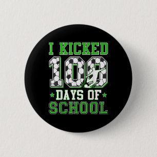 Ik heb 100 dagen van de schoolmeester 100e dag jon ronde button 5,7 cm