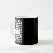Ik heb 100 dagen van de schoolmeester 100e dag van koffiemok (Voorkant links)