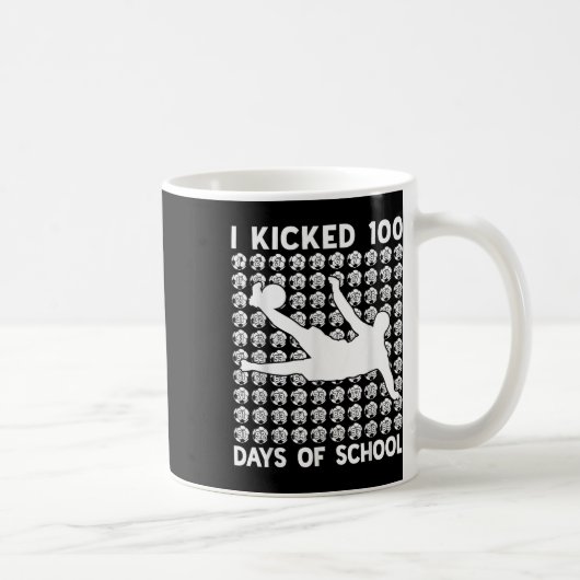 Ik heb 100 dagen van de schoolmeester 100e dag van koffiemok (Rechts)