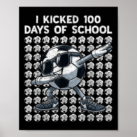 Ik heb 100 dagen van de schoolmeester 100e dag van poster (Voorkant)