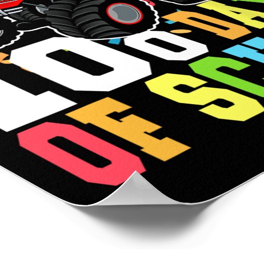 Ik heb 100 dagen van de schoolMonster-boeien overs Poster (Hoek)