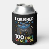 Ik heb 100 dagen van de schoolmonster Truck Boys o Blikjeskoeler (Blikje Voorkant)