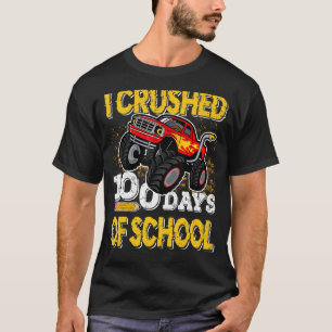 Ik heb 100 dagen van de schoolMonster Truck Kinder T-shirt