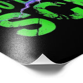 Ik heb 100 dagen van de schoolMonster Truck oversp Foto Afdruk (Hoek)