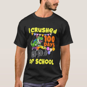 Ik heb 100 dagen van de schoolMonster Truck T Rex T-shirt