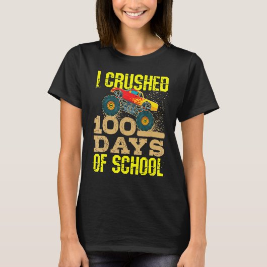 Ik heb 100 dagen van de schoolpleistertruck oversp t-shirt (Voorkant)