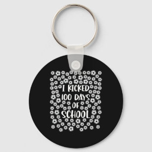 Ik heb 100 dagen van de schoolvoetballer-student g sleutelhanger