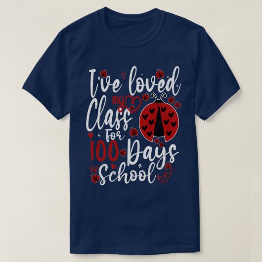 Ik heb 100 dagen van mijn klas gehouden. t-shirt (Design voorkant)