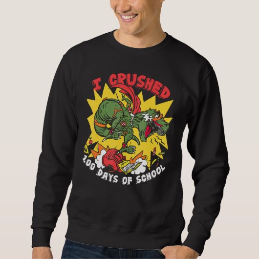 Ik heb 100 dagen van school Dinosaur T Rex T-shirt (Voorkant)