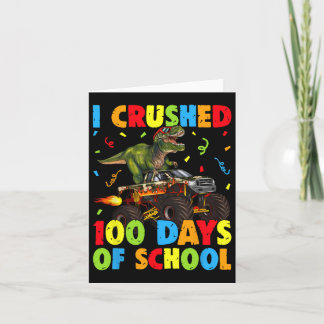 Ik heb 100 dagen van school grappige dinosaurus Mo Kaart