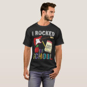Ik heb 100 dagen van school Guitar Music 100th da T-shirt (Voorkant volledig)