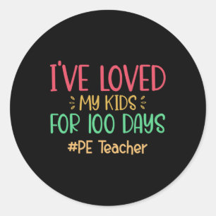 Ik heb 100 dagen van school van mijn Kinderen geho Ronde Sticker