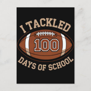 Ik Heb 100 Dagen Voetbal Op School Aangepakt Feestdagenkaart