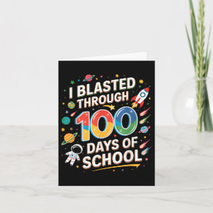 Ik heb 100 Days of School 100th Day Boy gespeeld Kaart