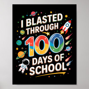 Ik heb 100 Days of School 100th Day Boy gespeeld Poster