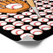 Ik heb 100 Days of School Baseball Bat Boys Peuter Poster (Hoek)