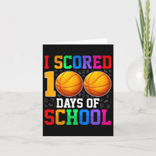 Ik heb 100 Days of School Bysketll Kinder student Kaart