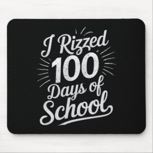 Ik heb 100 Days of School Grappig 100th Day School Muismat