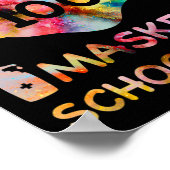 Ik heb 100 gemaskerde schooldagen overleefd voor l poster (Hoek)