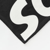 Ik heb 100 gemaskerde schooldagen overleven fleece deken (Hoek)