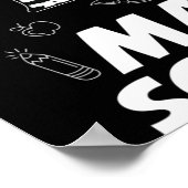 Ik heb 100 gemaskerde schooldagen overleven poster (Hoek)