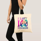 Ik heb 100 pond verloren - Proud Weightloss Announ Tote Bag (Voorkant (product))